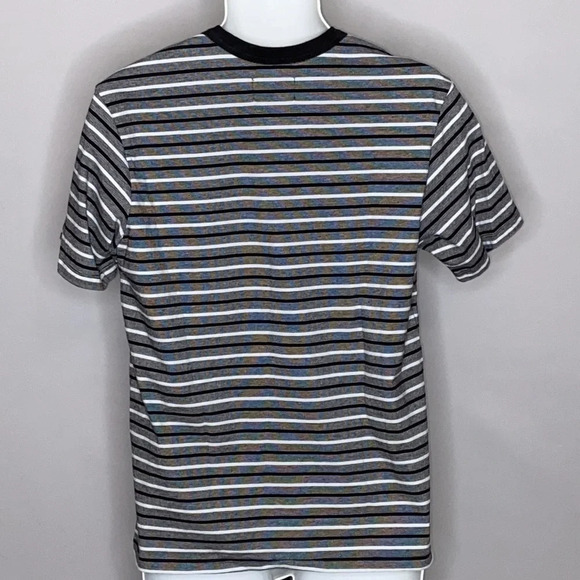 Almond Surfboards Crew Neck Striped Short Sleeve T - Picture 3 of 8
